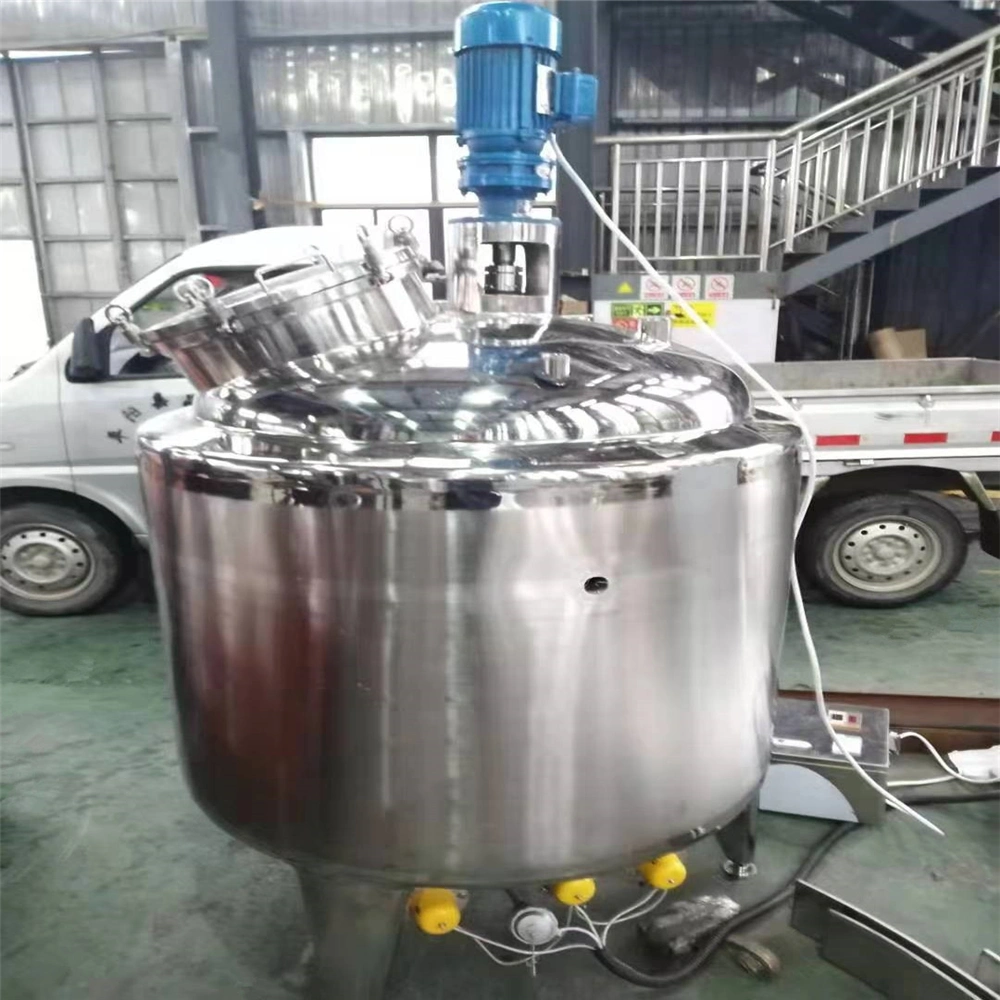 Best Price Stainless Steel Jacket Insulated Heating Liquid Paint Mixing Tank Price