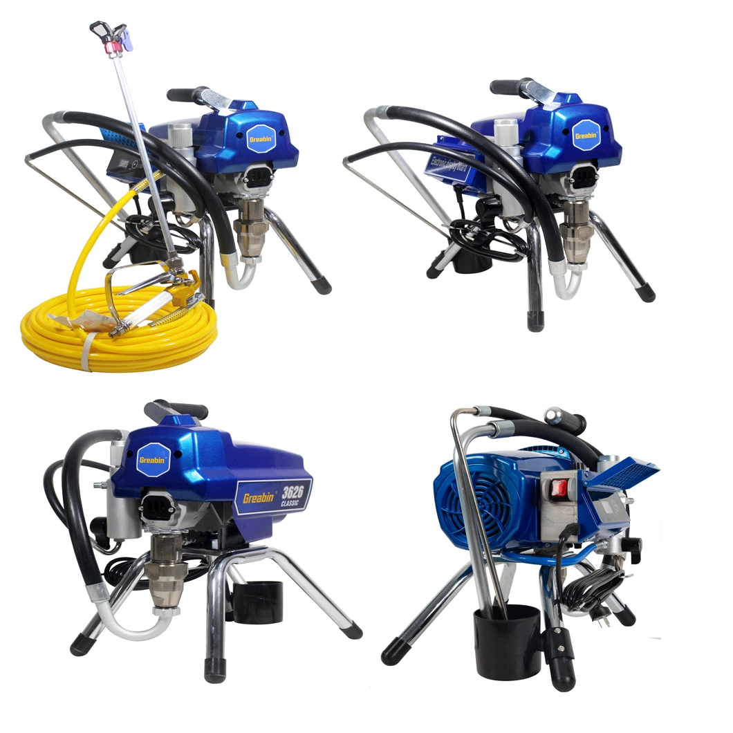 260bar 2600W 3.9L/Min Airless Paint Sprayer Reviews