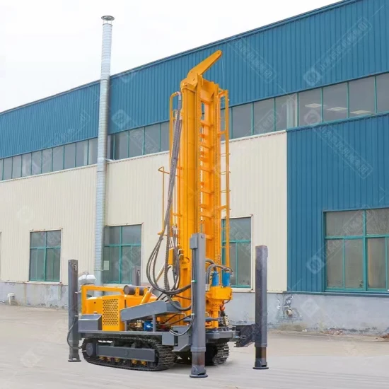 Diamond Miningwell 350 metri di impianto di perforazione per pozzi d'acqua montato su camion con compressore d'aria Borewell Rig